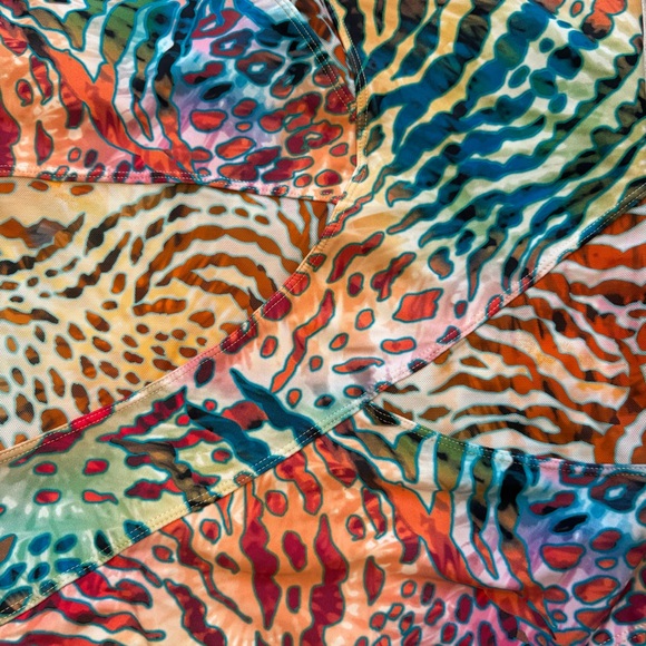 Beyond Swim Cristiano Printed One-Shoulder One-Piece Swimsuit, Sz 10 - Picture 8 of 10